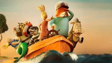 Задник до фильму"Fox and Hare Save the Forest" #664669
