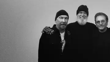Задник до фильму"Bono & The Edge: A Sort of Homecoming with Dave Letterman" #426833
