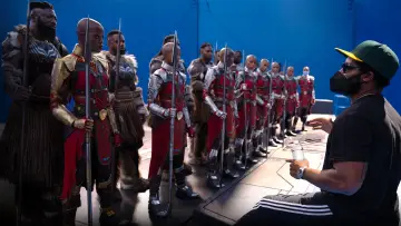 Задник до фильму"Marvel Studios Assembled: The Making of Black Panther: Wakanda Forever" #397846
