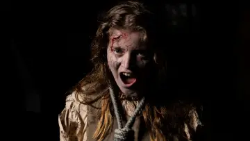 Задник до фильму"The Haunting at Saint Joseph