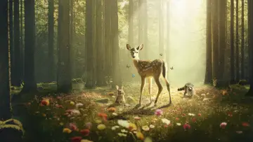 Задник до фільму "Bambi, l