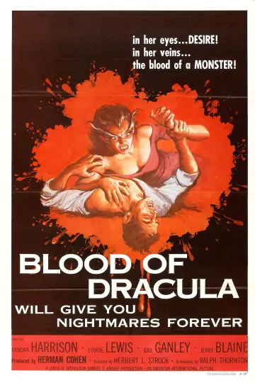 Blood of Dracula постер