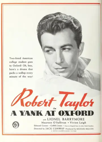 Постер до фільму "A Yank at Oxford" #1860741