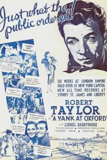 Постер до фільму "A Yank at Oxford" #1860745