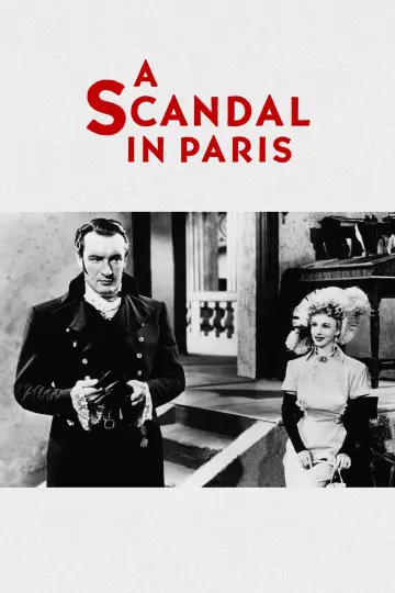 Постер до фильму"A Scandal in Paris" #1035468