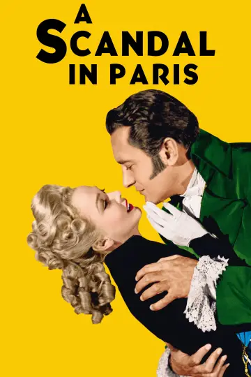 Постер до фильму"A Scandal in Paris" #1035469