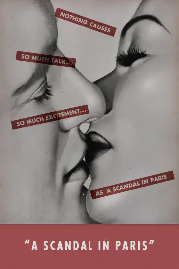 Постер до фильму"A Scandal in Paris" #1035471