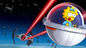 Задник до фильму"Maggie Simpson in "Rogue Not Quite One"" #350175