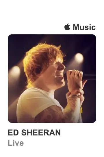 Постер до фильму"Apple Music Live: Ed Sheeran" #411790