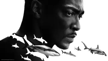 Задник до фильму"Shark Beach with Anthony Mackie" #876514