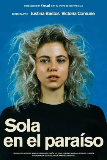 Sola en el paraíso постер