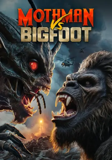 Mothman Vs Bigfoot постер