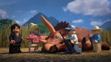 Задник до фильму"LEGO Jurassic Park: The Unofficial Retelling" #1029756