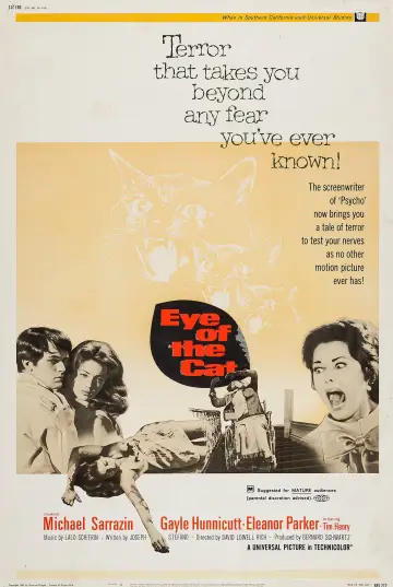 Постер до фильму"Eye of the Cat" #1042760