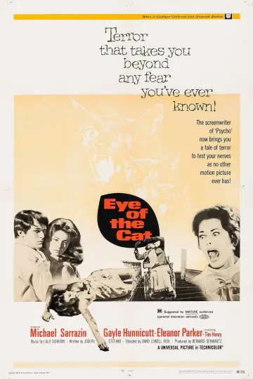 Постер до фильму"Eye of the Cat" #1042761