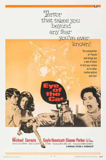 Постер до фильму"Eye of the Cat" #1042763