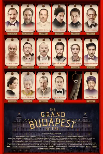 Постер до фильму"Готель «Ґранд Будапешт»" #24435