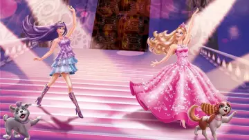 Задник до фильму"Barbie: The Princess & the Popstar" #237770