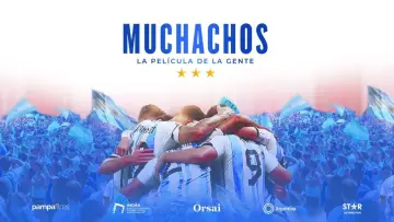 Muchachos, la película de la gente постер