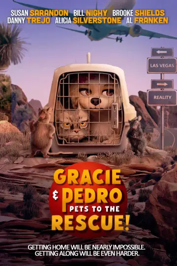 Постер до фільму "Gracie & Pedro: Pets to the Rescue" #1085796