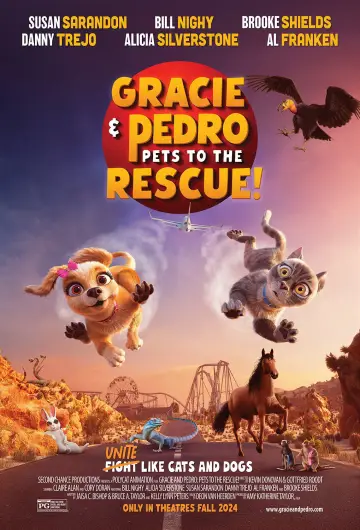 Постер до фільму "Gracie & Pedro: Pets to the Rescue" #788458