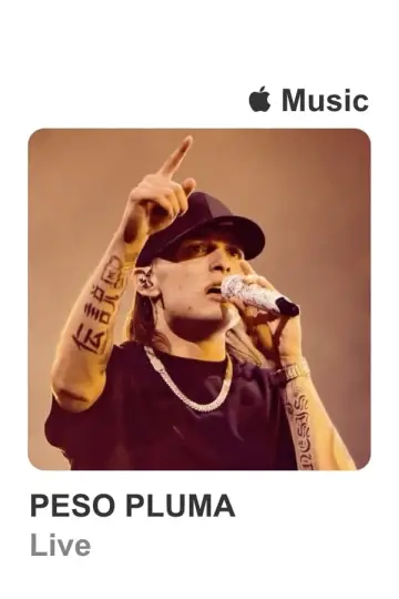 Постер до фільму "Apple Music Live: Peso Pluma" #457636