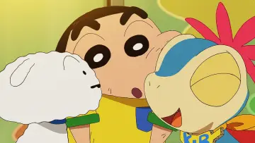 Задник до фільму "クレヨンしんちゃん オラたちの恐竜日記" #844132