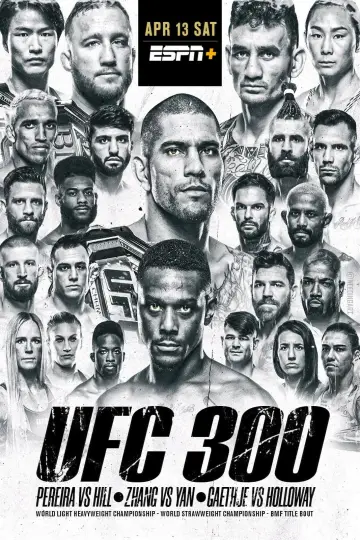 Постер до фильму"UFC 300: Pereira vs. Hill" #1085646