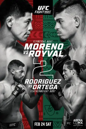 Постер до фільму "UFC Fight Night 237: Moreno vs. Royval 2" #747450
