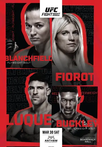 UFC on ESPN 54: Blanchfield vs. Fiorot постер