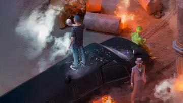 Задник до фільму "Grand Theft Hamlet" #656605