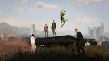 Задник до фільму "Grand Theft Hamlet" #656614