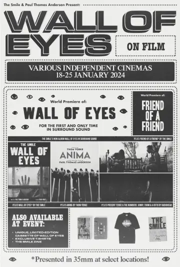 Wall of Eyes: On Film постер