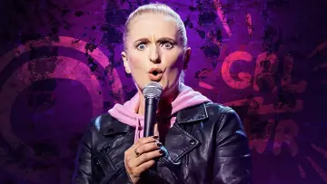 Задник до фильму"Kim McVicar: Female Comedian" #350901