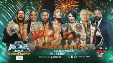 Задник до фильму"WWE WrestleMania XL Kickoff Press Event" #365205