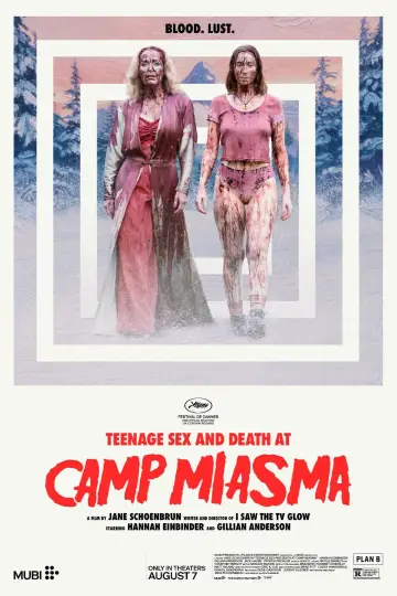 Постер до фильму"Підлітковий секс і смерть у таборі «Міазма»" #828595