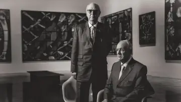 Задник до фильму"The Pilgrimage of Gilbert & George" #467858