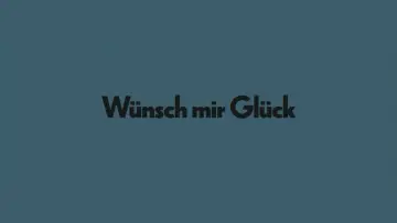Задник до фільму "Wünsch mir Glück" #1043423