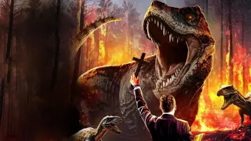 Задник до фільму "Jurassic Exorcist" #480429