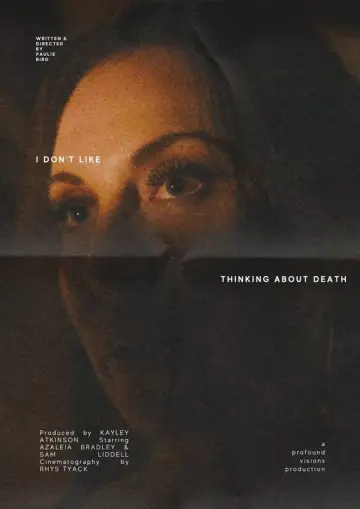 Постер до фільму "I Don’t Like Thinking About Death" #1042625