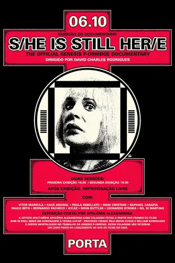 Постер до фільму "S/He Is Still Her/e: The Official Genesis P-Orridge Documentary" #1211382