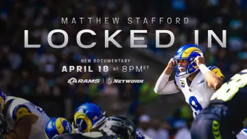 Задник до фильму"Matthew Stafford: Locked In" #468193