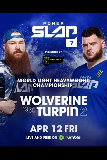 Power Slap 7: Wolverine vs. Turpin 2 постер