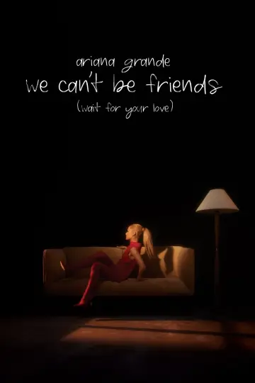 we can't be friends постер