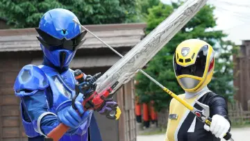 Задник до фильму"特捜戦隊デカレンジャーｗｉｔｈトンボオージャー" #479811
