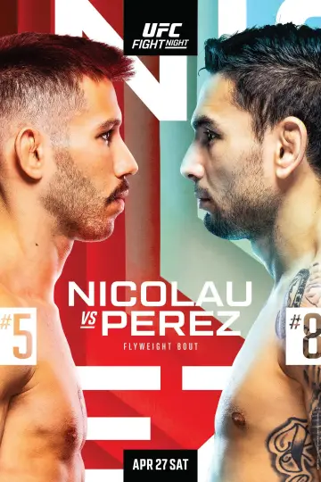 UFC on ESPN 55: Nicolau vs. Perez постер