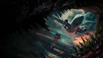 Задник до фильму"Monster on a Plane" #682779
