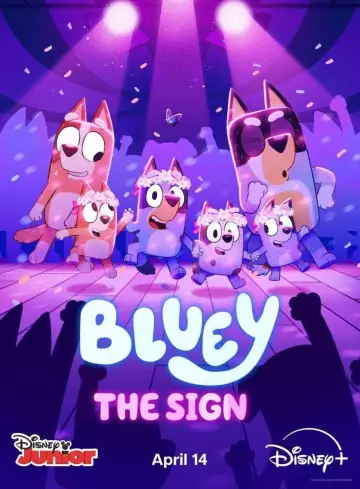 Bluey: The Sign постер