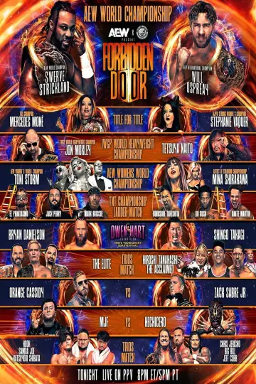 Постер до фильму"AEW x NJPW Present Forbidden Door 2024" #738578