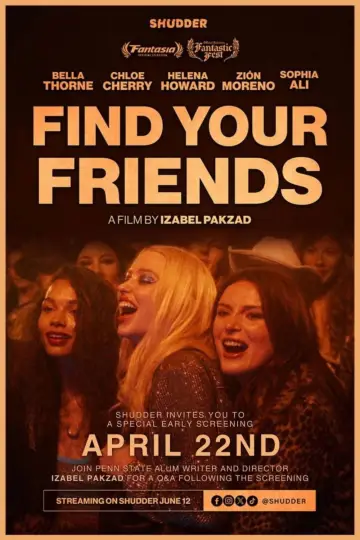 Постер до фильму"Find Your Friends" #1209093